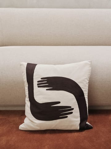 Coussin Pose 50x50 cm - Coffee-undyed - ferm LIVING