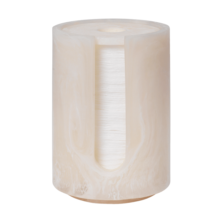 Distributeur de cotons Mist 11,8xØ8 cm - Pearl - Ferm Living