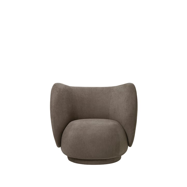 Fauteuil de salon Rico - brown, brushed - Ferm LIVING