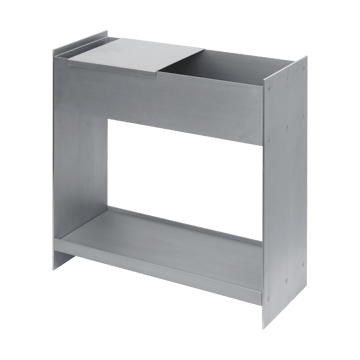 Grande plateau Lager pour Plant Box 26x26 cm - Aluminium - Ferm Living