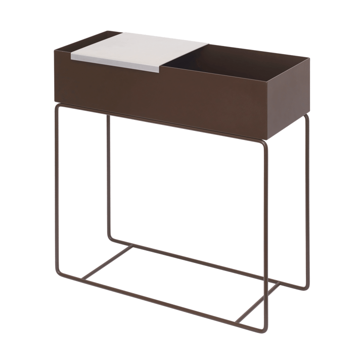 Grande plateau Lager pour Plant Box 26x26 cm, Aluminium Ferm Living