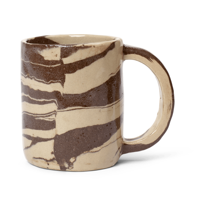 Mug Ryu avec couvercle 30 cl - Sable-brun - Ferm Living