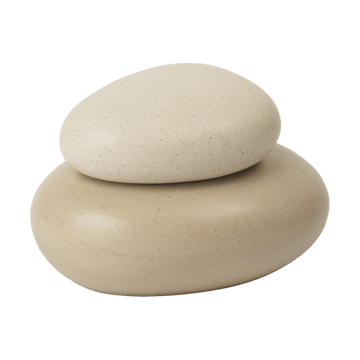 Pebble boîte moyenne - Sand/Cream - Ferm Living