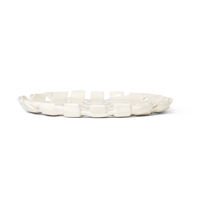 Plat Plait Ø30 cm - Off white - Ferm LIVING