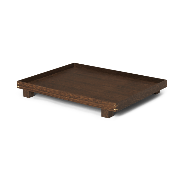 Plateau en bois Bon large - Smoked oak - ferm LIVING