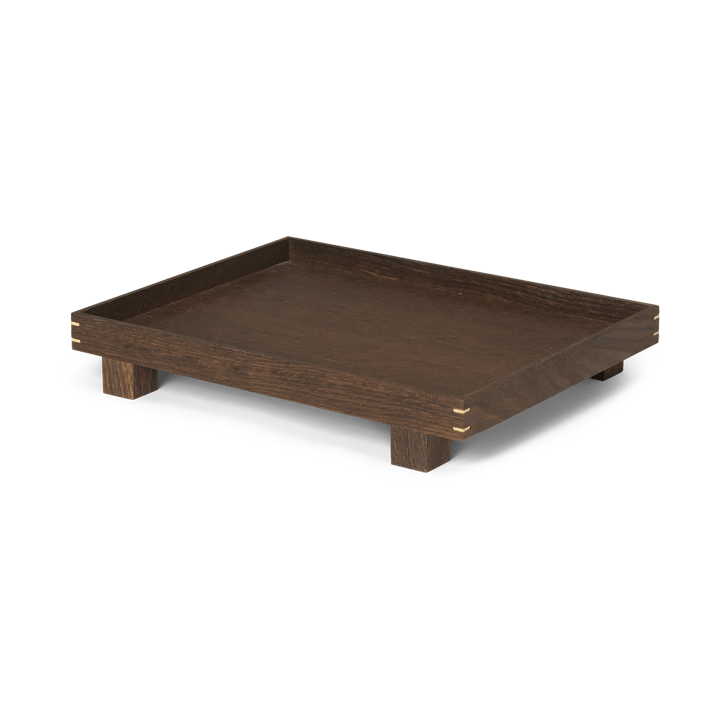 Plateau en bois Bon small - Smoked oak - Ferm Living