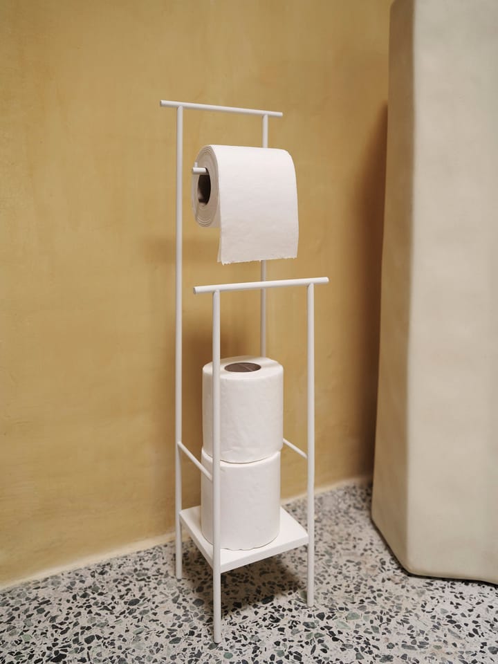 Porte-papier toilette Dora - White - ferm LIVING