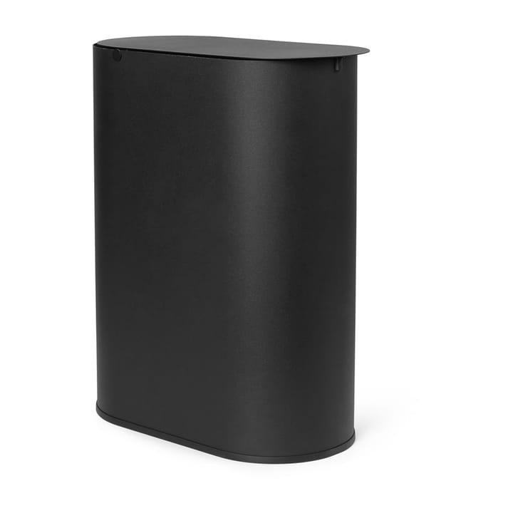 Poubelle Enkel medium - Black - Ferm LIVING