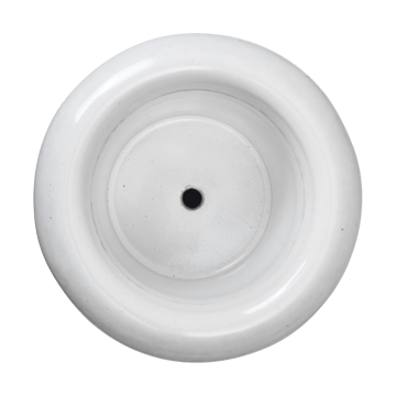 Rollo pot Ø31x36 cm - White - Ferm Living