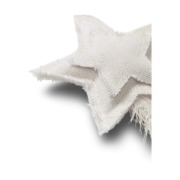 Suspensions pour sapin de Noël Vela Star Ornaments 4 pièces - Natural - ferm LIVING