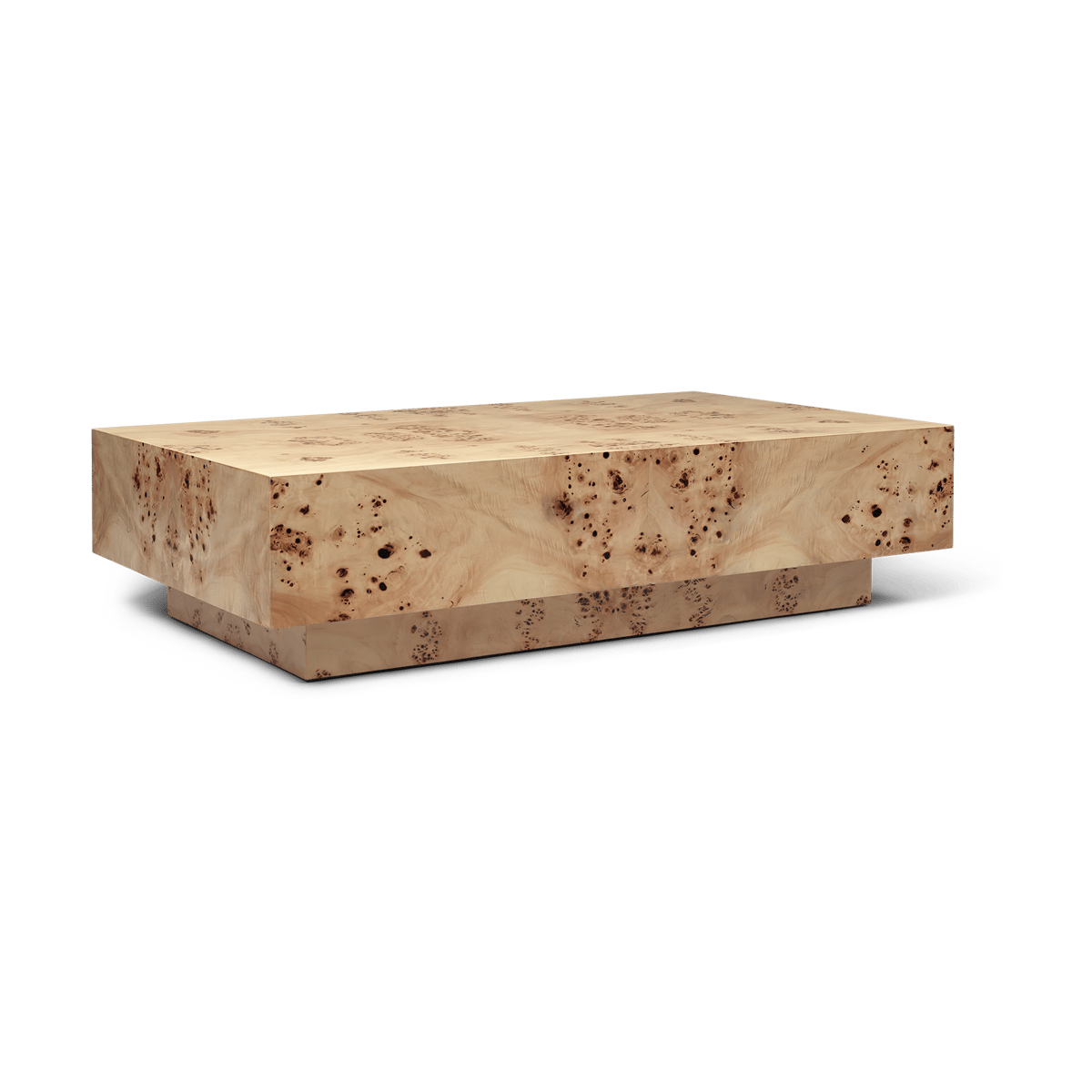 ferm LIVING Table basse Burl 70x117x30 cm Natural