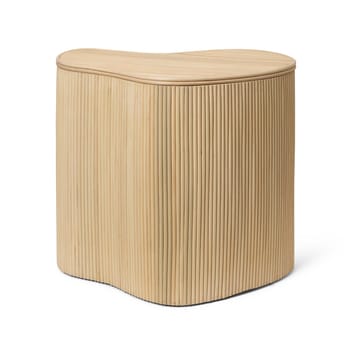 Table d'appoint Isola avec rangement - Natural - ferm LIVING