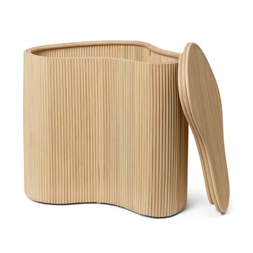 Table d'appoint Isola avec rangement - Natural - ferm LIVING