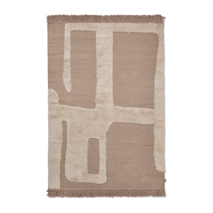 Tapis en laine Alley S 140x200 cm - Naturel - ferm LIVING