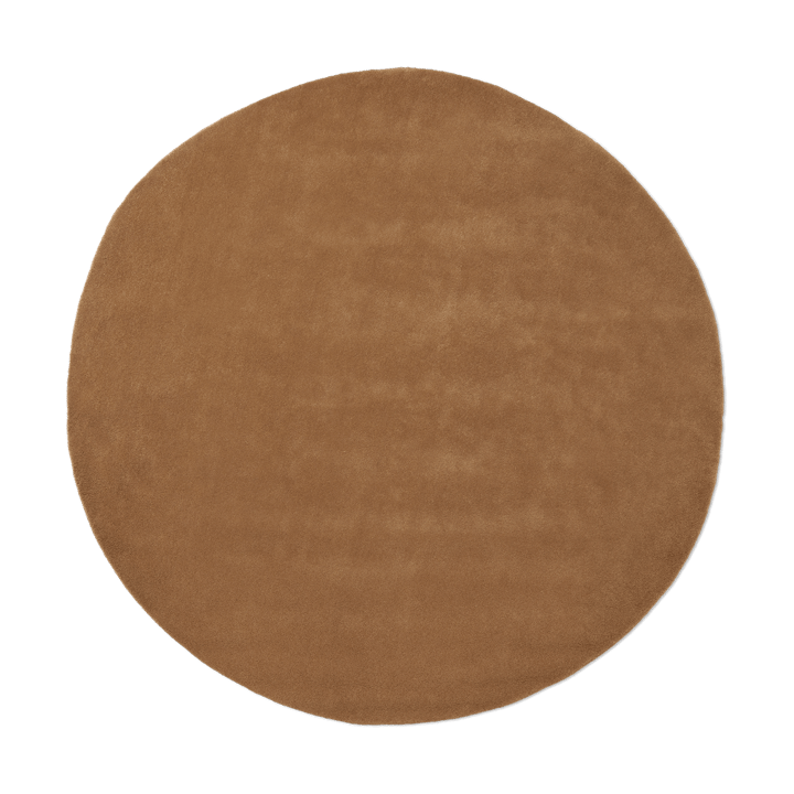 Tapis touffeté Stille rond - Toffee, Ø240 cm - Ferm LIVING