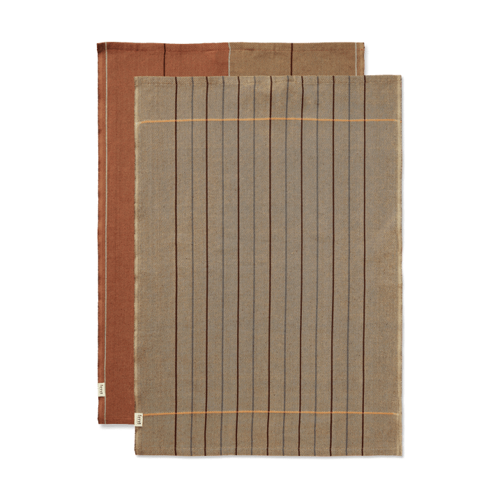 Torchon Ito 50x70 cm Lot de 2 - Hazel-oat - Ferm Living