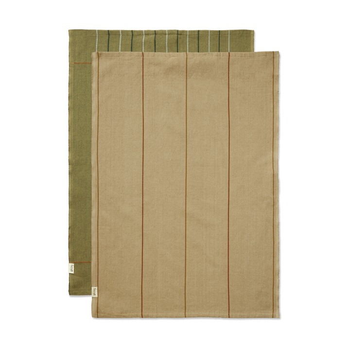 Torchon Ito 50x70 cm Lot de 2 - Seaweed-flax - Ferm Living