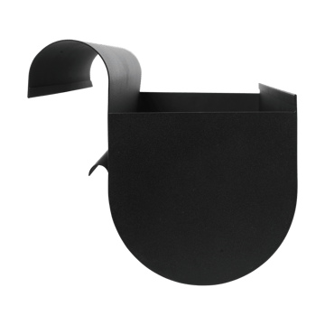 Uma jardinière balcon grande 60 cm - Black - Ferm Living