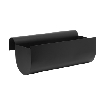 Uma jardinière balcon moyenne 45 cm - Black - Ferm Living