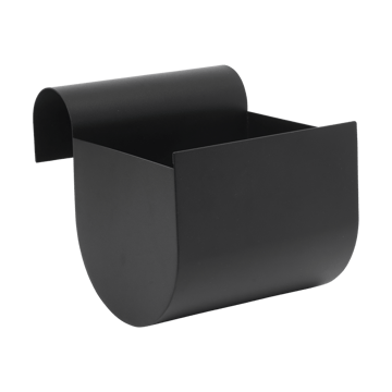 Uma jardinière balcon petite 20 cm - Black - Ferm Living