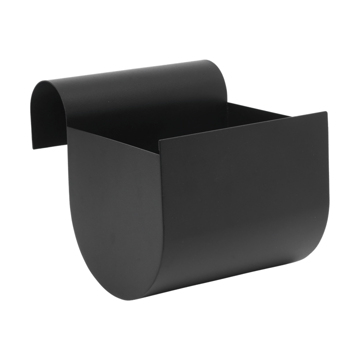 Uma jardinière balcon petite 20 cm - Black - Ferm Living