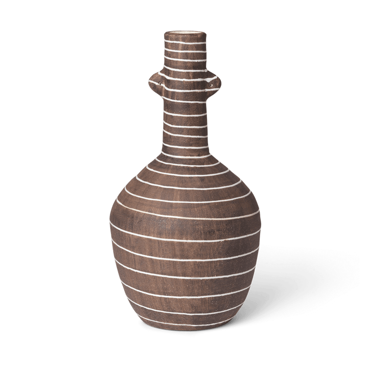 Vase Brura 32 cm - Coffee-white - Ferm LIVING