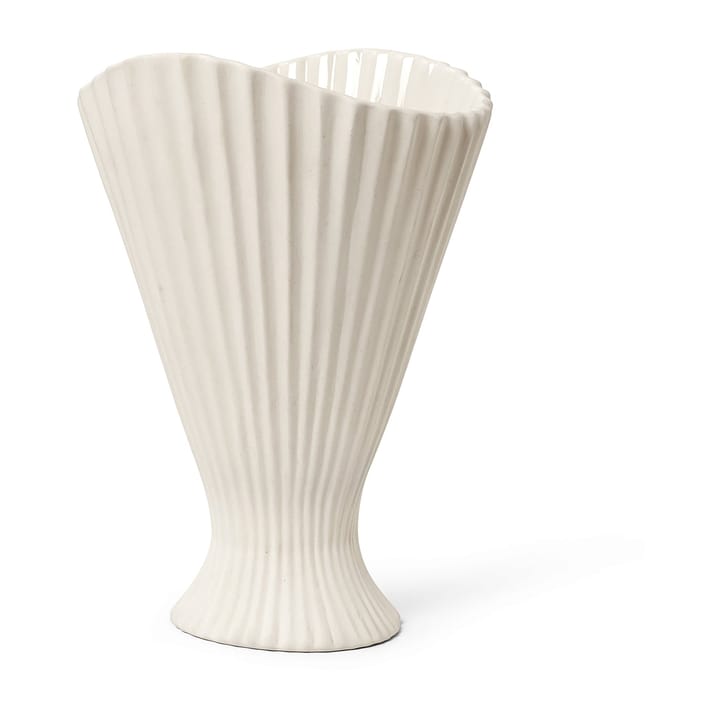 Vase Fountain 30,5cm - blanc cassé - Ferm Living