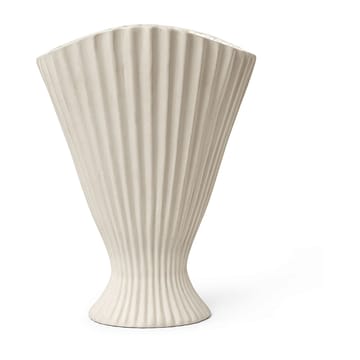 Vase Fountain 30,5cm - blanc cassé - ferm LIVING