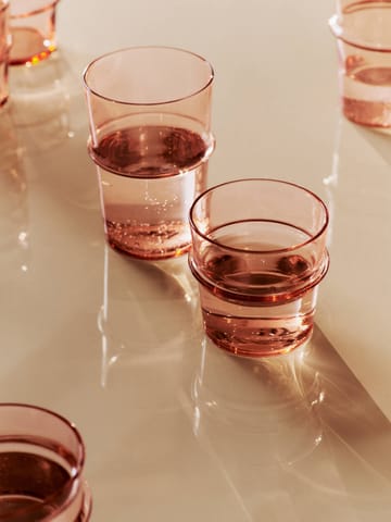 Verre à boire bas Boya 30 cl lot de 2 - Blush - Ferm Living