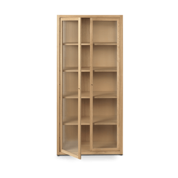 Vitrine Reed 70x155 cm - Natural oak - ferm LIVING