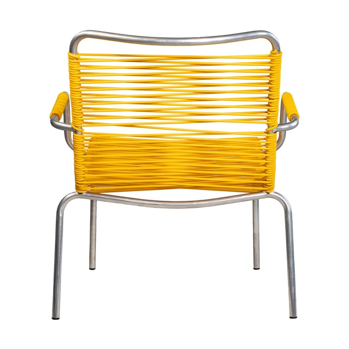 Chaise avec accoudoirs Mya Lounge, Yellow Fiam