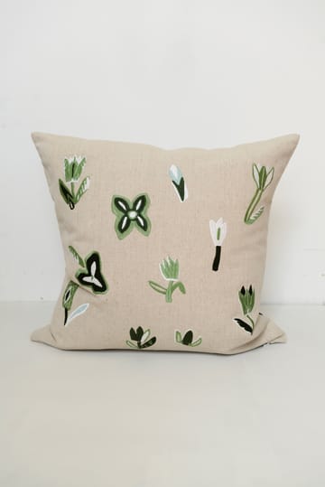 Housse de coussin Tulip 48x48 cm - Nature-green - Fine Little Day