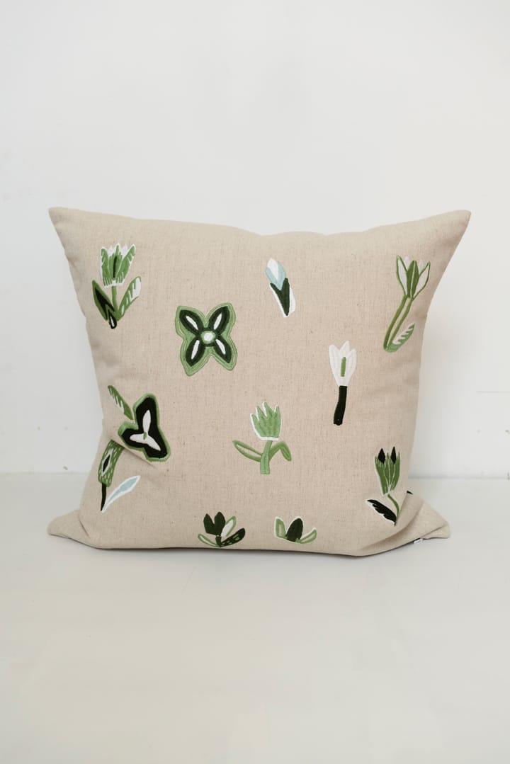 Housse de coussin Tulip 48x48 cm, Nature-green Fine Little Day