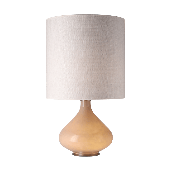 Lampe de table Flavia, base beige - Babel Beige M - Flavia Lamps