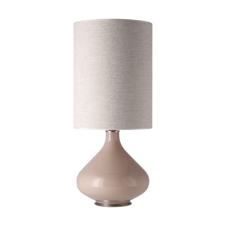 Lampe de table Flavia, base beige, London Beige L Flavia Lamps