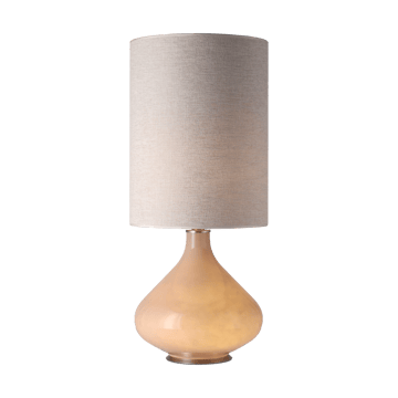 Lampe de table Flavia, base beige - London Beige L - Flavia Lamps