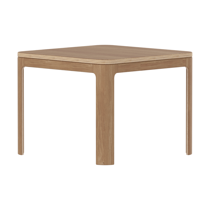 Table Nova 47x60x60 cm - Placage de chêne - FLEXA