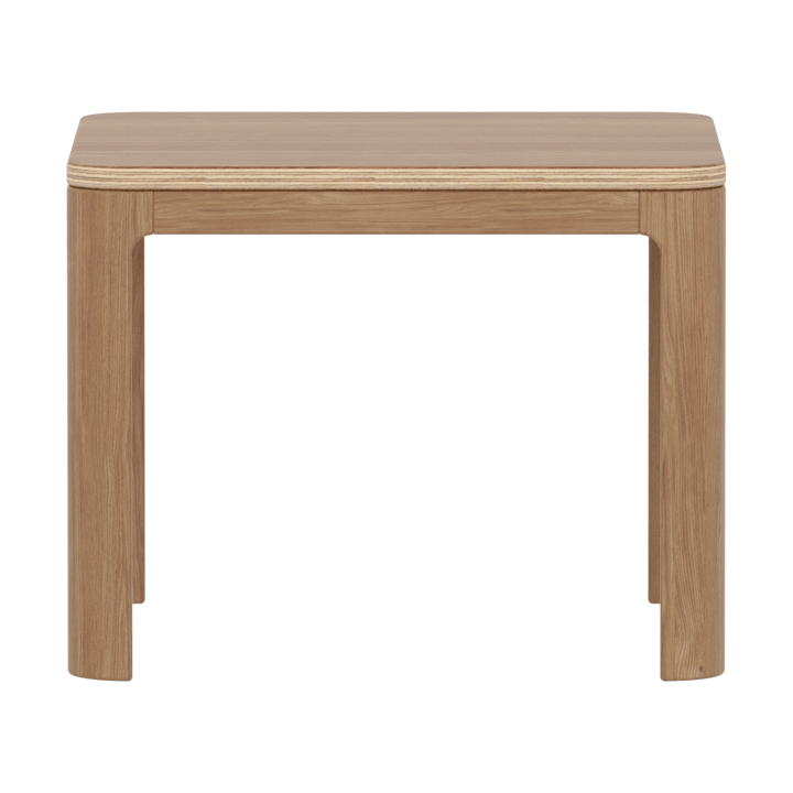 Table Nova 47x60x60 cm, Placage de chêne FLEXA