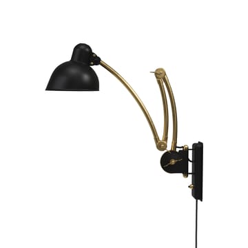 Applique murale Kaiser Idell 6559-W - Matt black-brass - Fritz Hansen