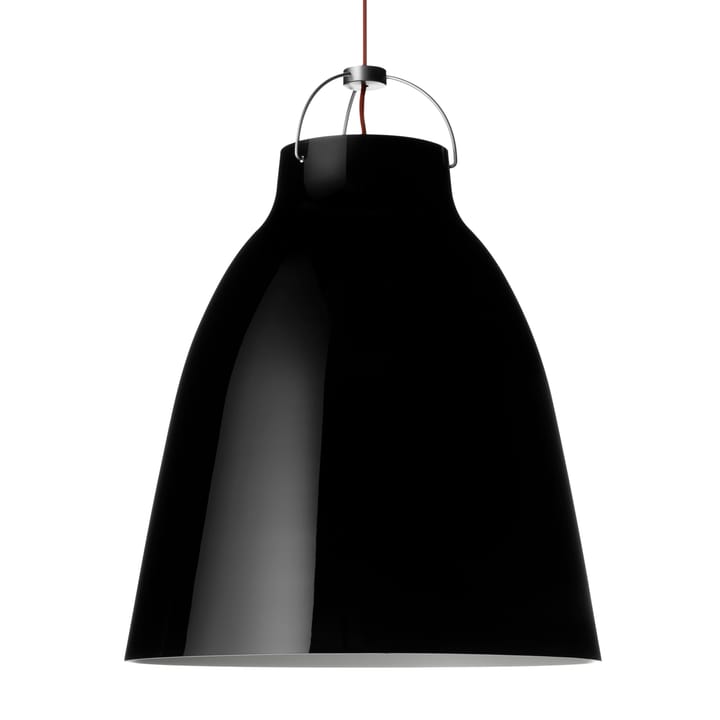 Suspension lumineuse Caravaggio P4, Noir Fritz Hansen