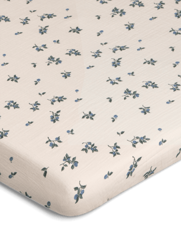 Drap-housse Blueberry Muslin - 180x200x30 cm - Garbo&Friends