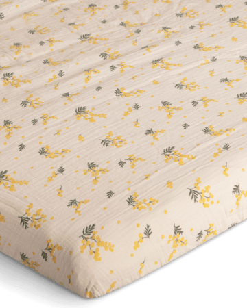 Drap-housse Mimosa Muslin - 180x200x30 cm - Garbo&Friends