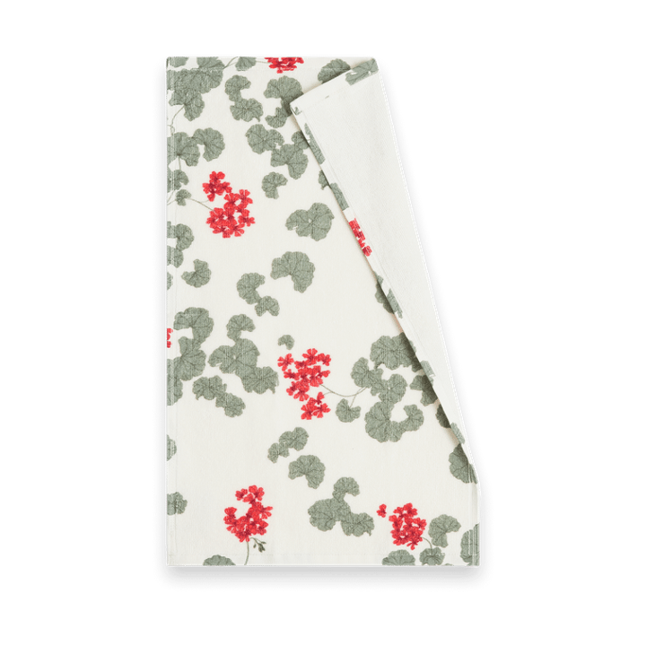 Serviettes invité Pelargonium Terry, Lot de 2 - 30x50 cm - Garbo&Friends