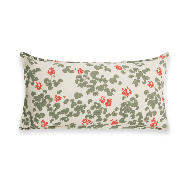 Taie d'oreiller Muslin Pelargonium - 50x90 cm - Garbo&Friends