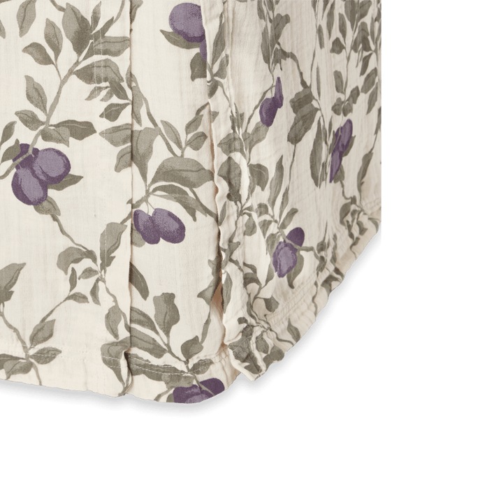 Volant de lit Plum Muslin en mousseline - 180x200x53 cm - Garbo&Friends