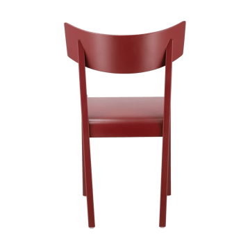 Chaise Tati - Siège plaqué hêtre - teinté rouge - Gärsnäs