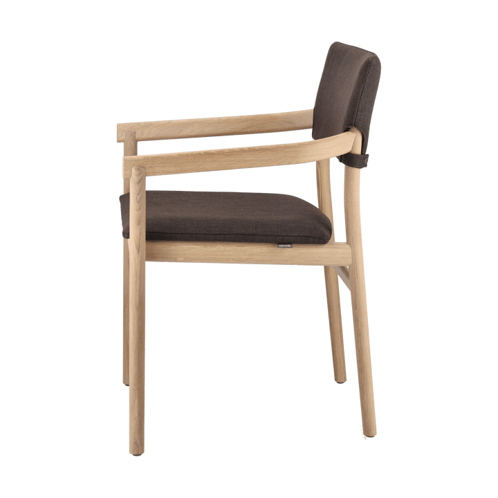 Chaise Vyn avec dossier rembourré, Monocoat natural-Lido 46 mole Gärsnäs