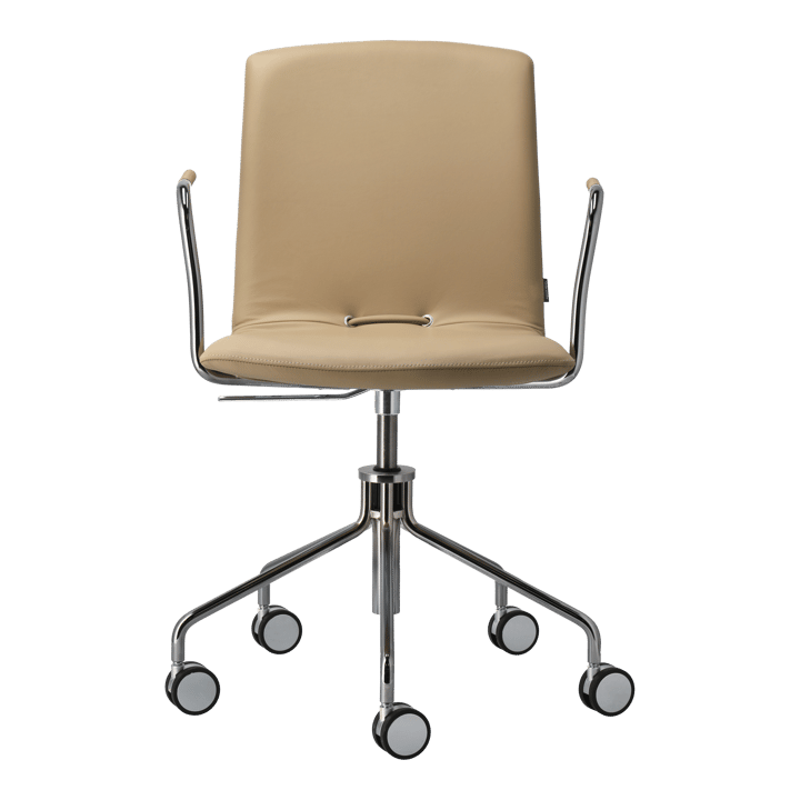 Fauteuil Day pivotant chromé, Chêne-natural-H&S-elmosoft 02119 Gärsnäs