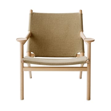 Fauteuil Hedwig - Hêtre-blanc-tissu canvas - Gärsnäs