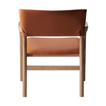 Fauteuil Vyn avec dossier rembourré - Monocoat natural-Elmosoft 43283 - Gärsnäs